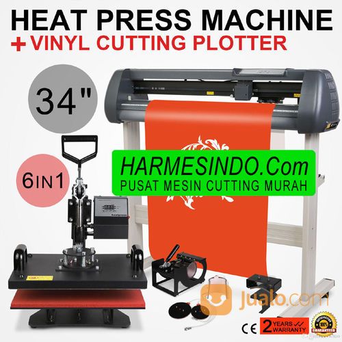 MESIN STICKER MURAH BATAM | PRINTER CUTTING POLYFLEX JINKA Alat Kating Cetak Stiker HARIZO