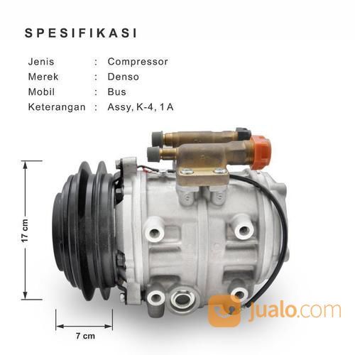 Compressor / Kompresor AC Mobil Bus Merek Denso