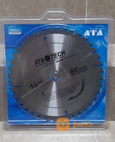 Mata Potong Gergaji Kayu Circular Saw Wood Cutting ATA Tech 10"?40T