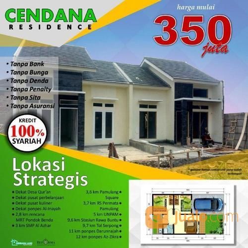 Perumahan SYARIAH TANPA BUNGA, Murah Pamulang (Cendana Residence)