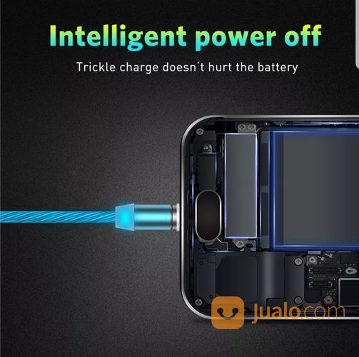 Kabel Charger Hp Ponsel Magnet LED Merk Uslion