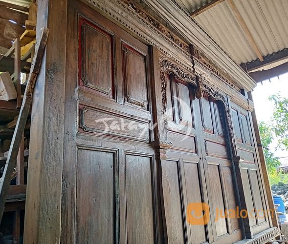 Gebyok Joglo Jawa Etnik Full Jati Kuno