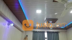 Pasang Plafon-Partisi Gypsum/PVC + Kusen-Jendela-Pintu Alumunium + Atap Baja Ringan+Cat Motif