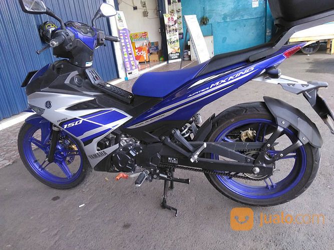 Yamaha MX King 2017 Warna Blue Silver Yamaha Racing