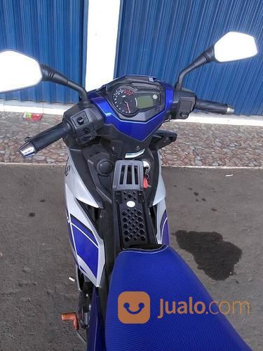 Yamaha MX King 2017 Warna Blue Silver Yamaha Racing