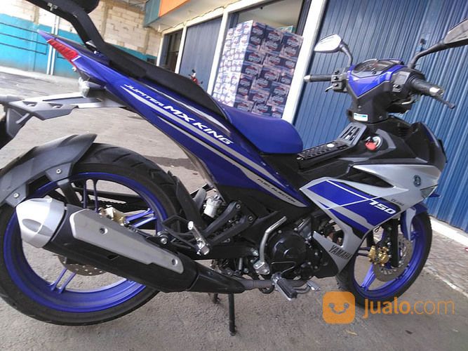 Yamaha MX King 2017 Warna Blue Silver Yamaha Racing