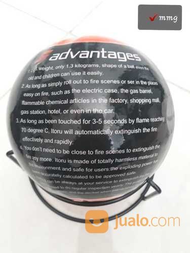 Bola Pemadam Kebakaran Api Otomatis Fire Extinguisher Ball Itoru