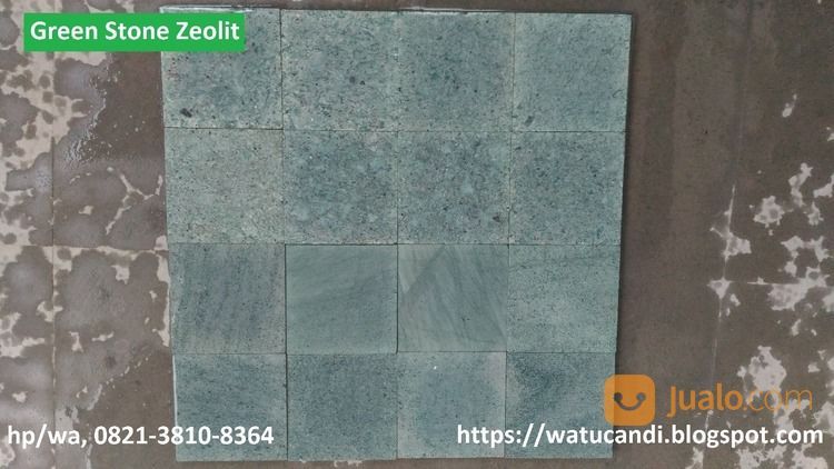 Batu Alam Hijau Sukabumi Keramik Zeolit Untuk Kolam Renang.