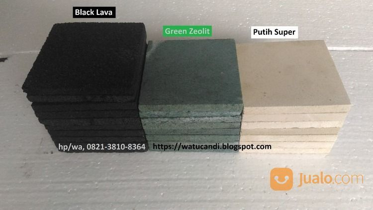 Batu Alam Hijau Sukabumi Keramik Zeolit Untuk Kolam Renang.