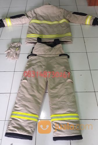 Jaket Pemadam Kebakaran Anti Bara Dan Tahan Api