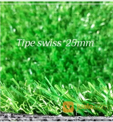 Rumput Sintetis Yang Banyak Peminat Dengan Yang Ketinggian 25Mm Rumput Sintesis Ini Hijau