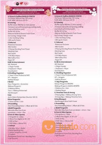 Paket Pernikahan Murah Basilea Center Kelapa Gading