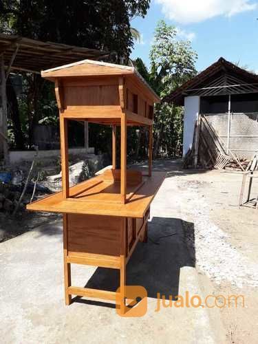 Gerobak Angkringan Saja Gerobak Kayu Sudah Plitur