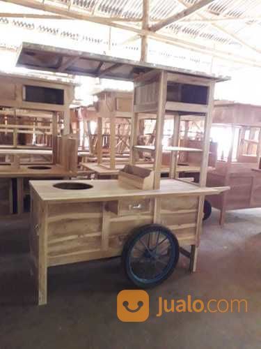 Gerobak Bakmi Jawa Jati Gerobak Sudah Plitur