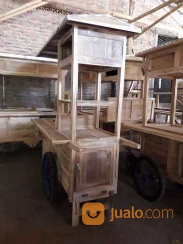 Gerobak Bakmi Jawa Jati Gerobak Sudah Plitur