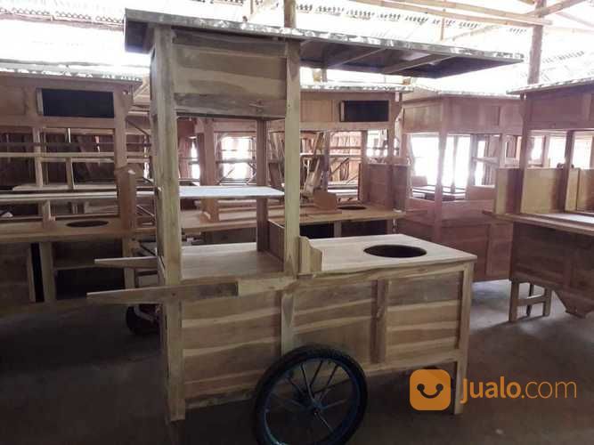 Gerobak Bakmi Jawa Jati Gerobak Sudah Plitur