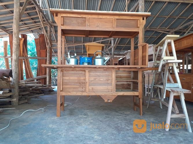 Gerobak Angkringan Gerobak Paket Standar Gerobak Sudah Plitur