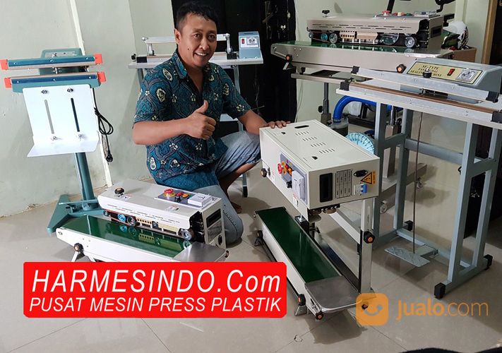 MESIN SEALER PLASTIK MURAH PALANGKARAYA PRESS PLASTIK Alat Perekat Plastik Penyegel Aluminium Foil