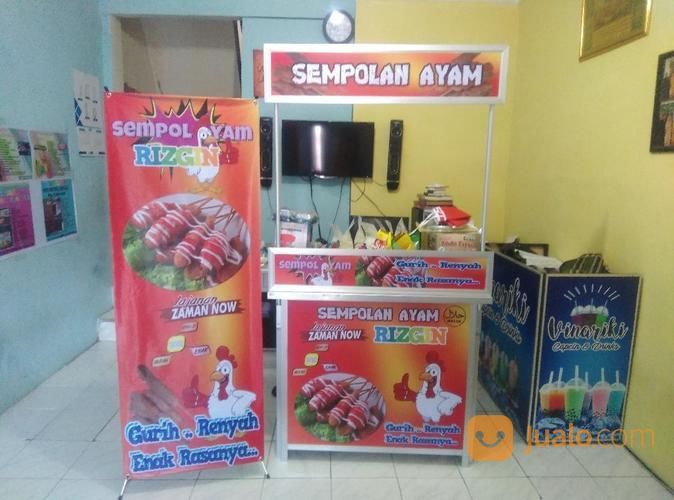 Sempol Ayam Jakarta Rombong Lengkap