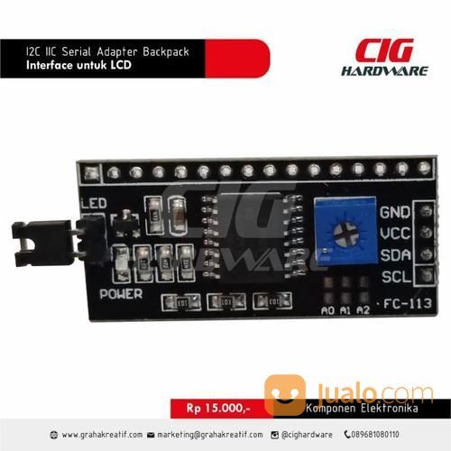 I2C IIC Serial Adapter Backpack Interface Untuk LCD