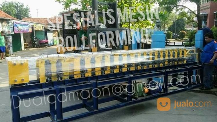 Mesin Cetak Rangka Atap Rumah Bajaringan Roll Forming.