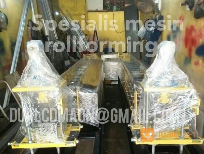 Mesin Cetak Rangka Atap Rumah Bajaringan Roll Forming.