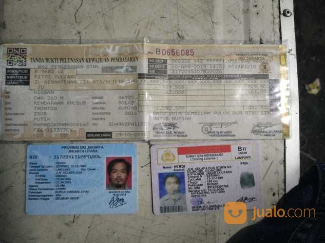 Nissan Cwa260 Tronton. Tahun 2008