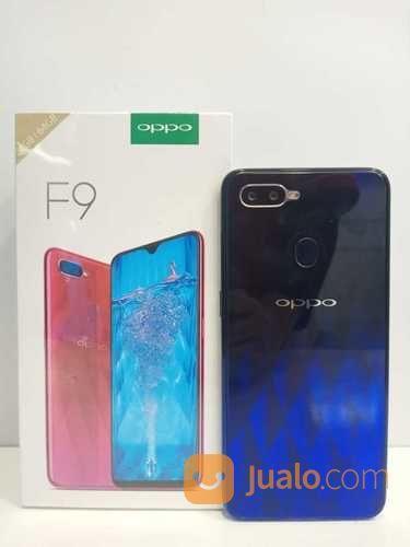 OPPO F9 4/64GB Second Fullset Mulus COD Wilayah Jakarta