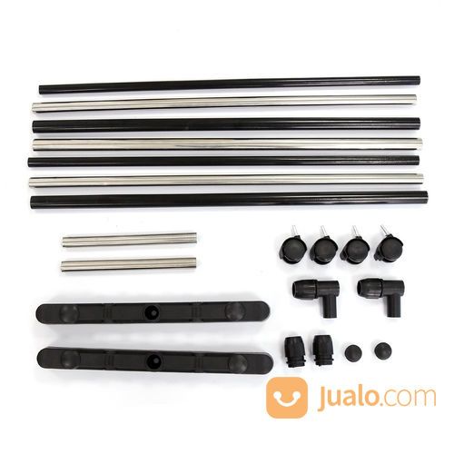 COD MAKASSAR | Hanger Standing Single Pole Plus | Gantungan Jemuran Baju