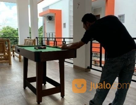 Meja Billiard Biliar Bilyar MURREY 4ft MDF Original Bonus Komplit