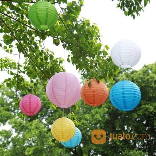 LAMPION GANTUNG KAIN (Bukan Kertas)