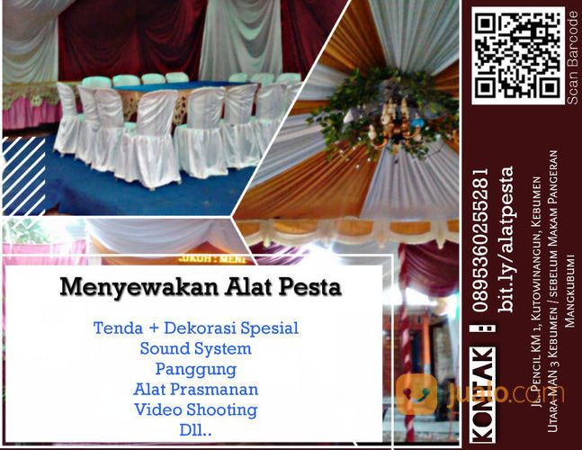 Sewa Tarub/ ALat Pesta Kutowinangun, Kebumen