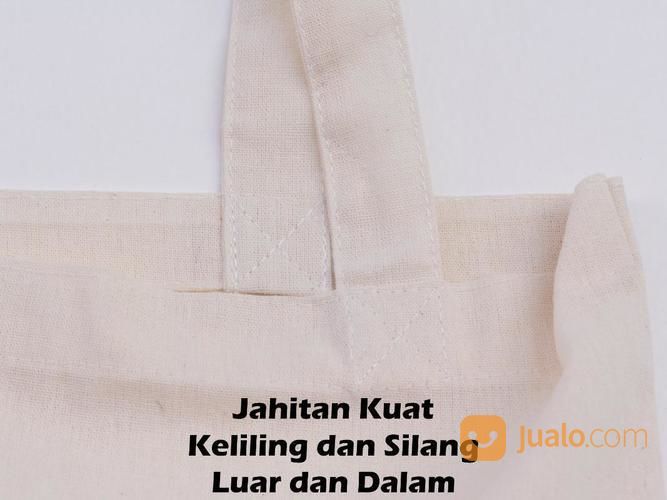 Tas Tote Bag Blacu Polos (Totebag / Goodie Bag) Belanja Wanita