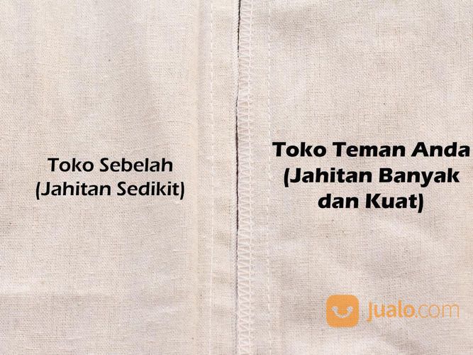 Tas Tote Bag Blacu Polos (Totebag / Goodie Bag) Belanja Wanita