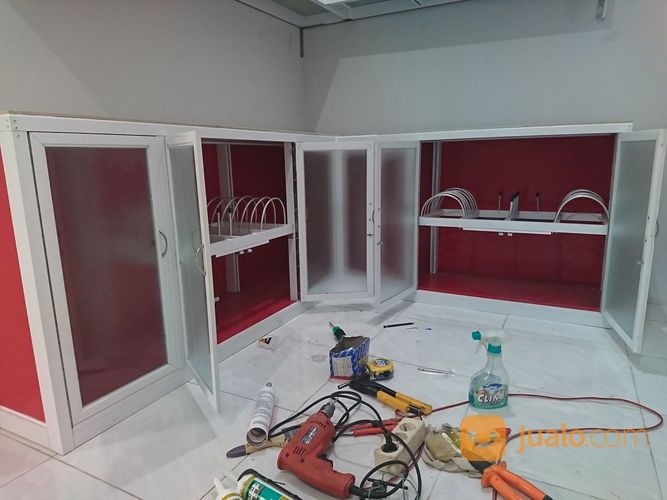 Kitchen Set Aluminium Dan Kaca