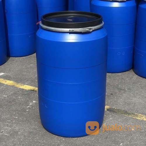 Drum Plastik 200 Liter Tutup Lebar