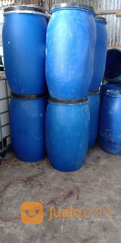 Drum Plastik 200 Liter Tutup Lebar
