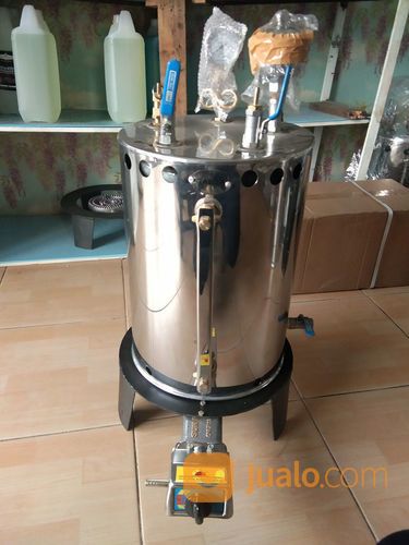 Setrika Uap Steam Boiler Gas Galaxy 10 Dan 15 Liter