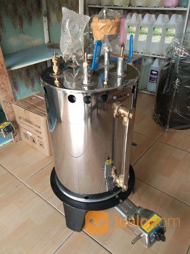Setrika Uap Steam Boiler Gas Galaxy 10 Dan 15 Liter