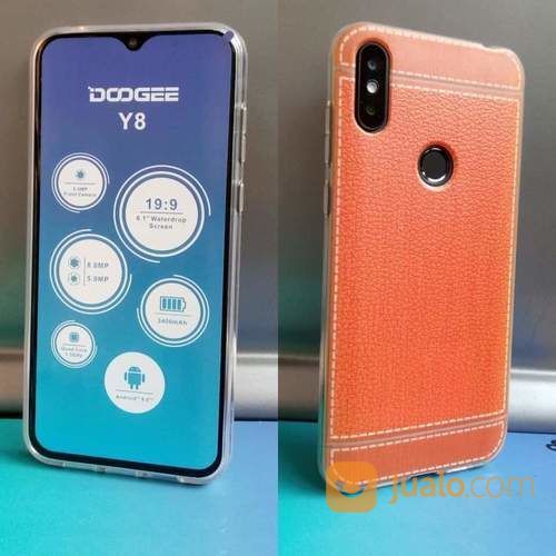 DOOGEE Y8 BONUS CASE MOTIF KULIT