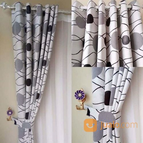 Gorden Hordeng Bercorak Minimalis