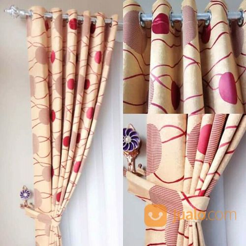 Gorden Hordeng Bercorak Minimalis