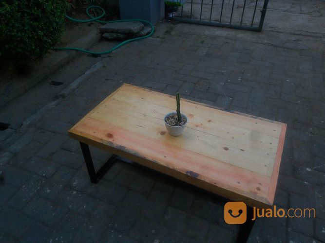 Meja Lesehan Warung Kopi Kantin Tempat Makan Dari Jati Londo