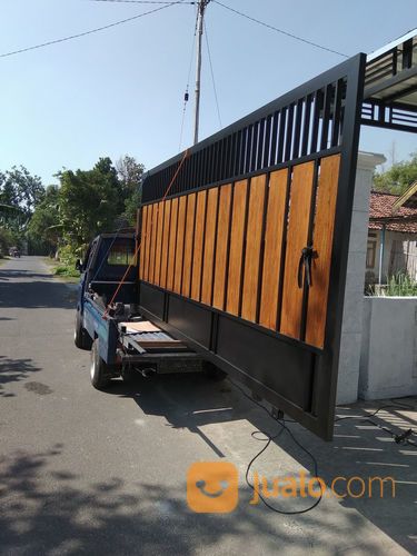 Pagar Besi Minimalis Dg Woodplang