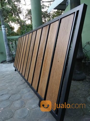 Pagar Besi Minimalis Dg Woodplang
