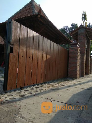 Pagar Besi Minimalis Dg Woodplang