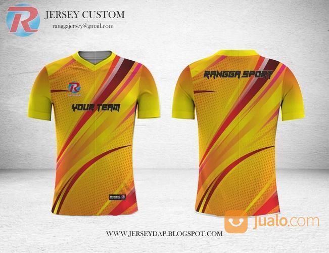 Baju Jersey Voli Printing Desain Terbaru