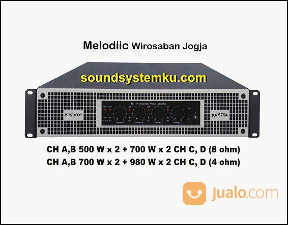Power Ampli Wisdom KA 5704