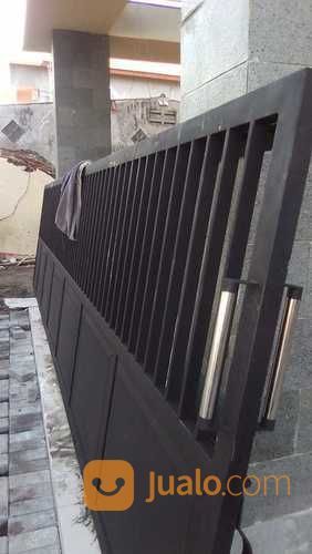 Pintu Sliding Pagar Besi