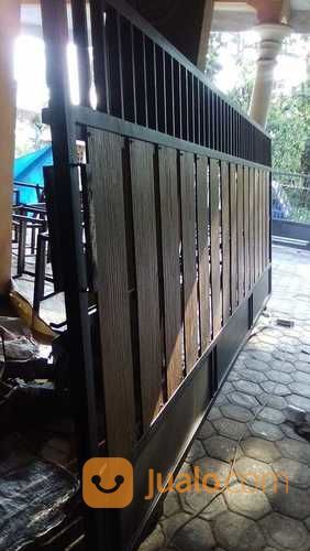 Pintu Sliding Pagar Besi
